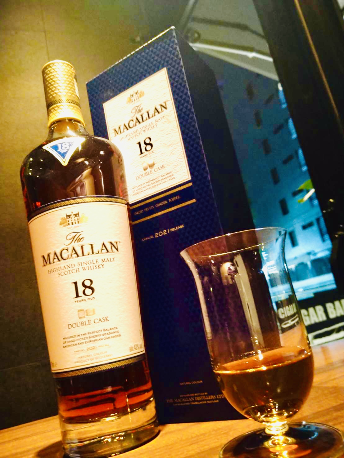 ザ マッカラン ダブルカスク 18年（The MACALLAN DOUBLE CASK 18 YEARS